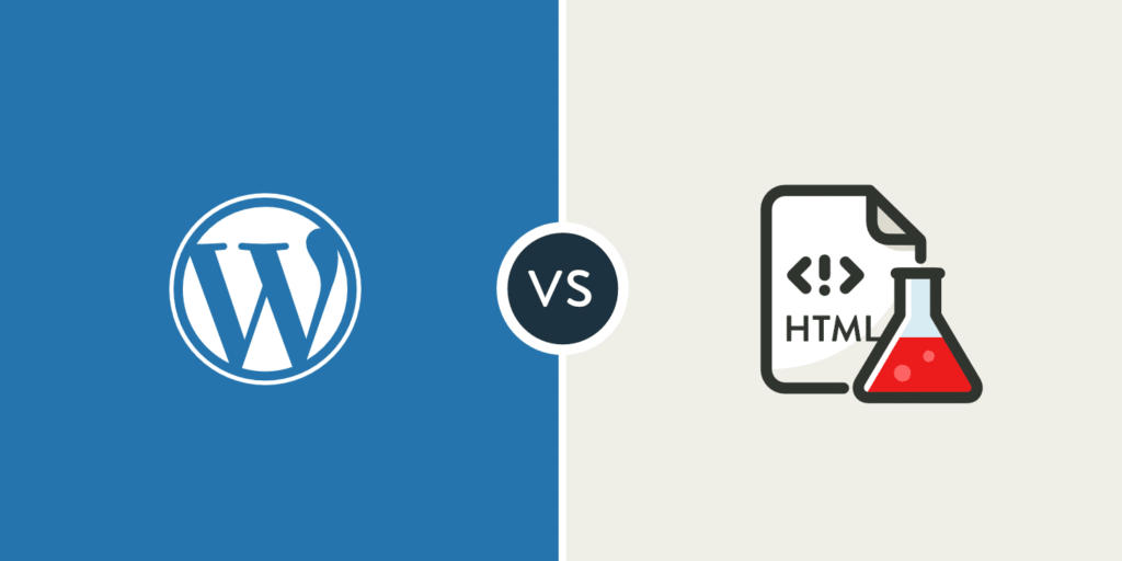 Wordpress v/s Html